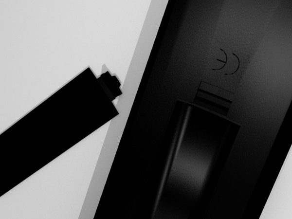 free 3ds model tv remote - TV remote by damrs3d